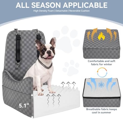 PETSFIT Pet Car Seat with Patented Safety System - Image 3