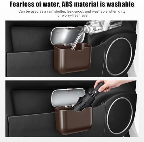 UYYE Car Trash Can, Car Garbage Bin - Image 5