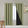 Yakamok Sage Blackout Curtains 72 Inches Long by Yakamok
