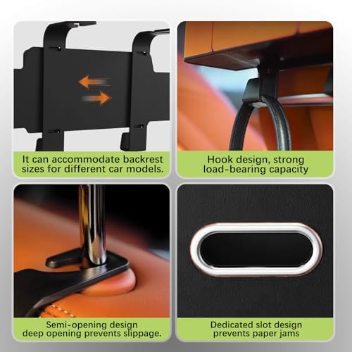 UKM 3-in-1 Back Seat Car Organizer, Car Backseat Storage Box - Image 5