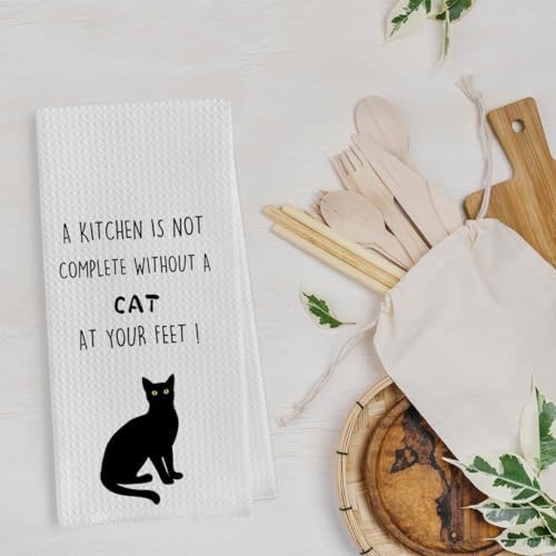 Cat Gifts Dish Towels Set - Image 2