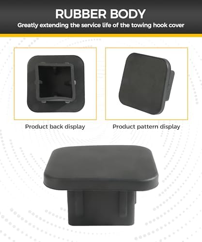 Hitch Cover, Car Accessories Trailer Hitch Covers, Tow Hitch Covers, 2 Inch - Image 3