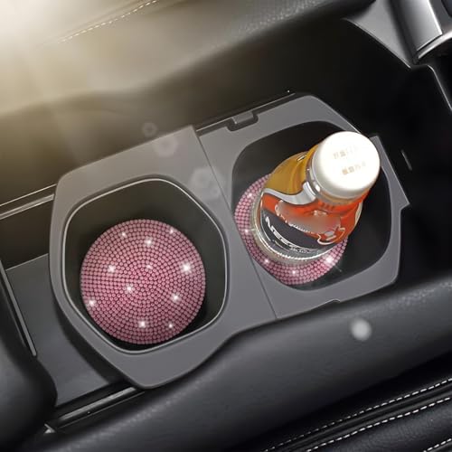 Osilly 4PCS 2.75 Inch Rhinestone Cup Holder Coasters - Image 6