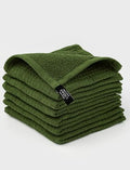 100% Cotton One Side Waffle One Side Terry Kitchen Dish Cloths, Ultra Super by CandyCottons