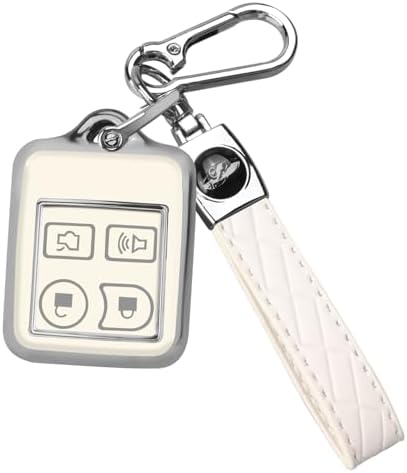 QBUC for Ford 4 Buttons Key Fob Cover by QBUC
