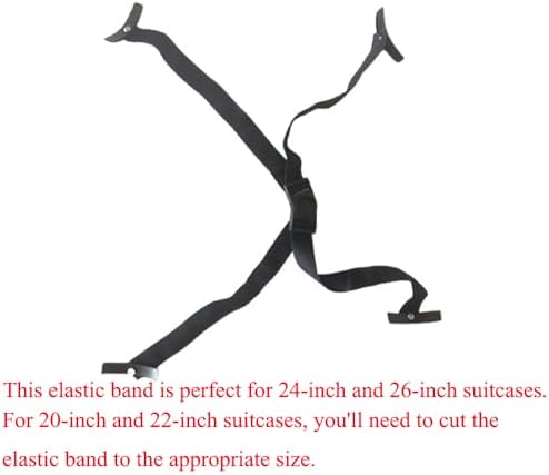 Carry on Luggage Inside Elastic Strap Replacement Sewing on Interior Cinching - Image 4