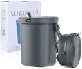 2 Gallon Silicon Car Trash Can by Unknown
