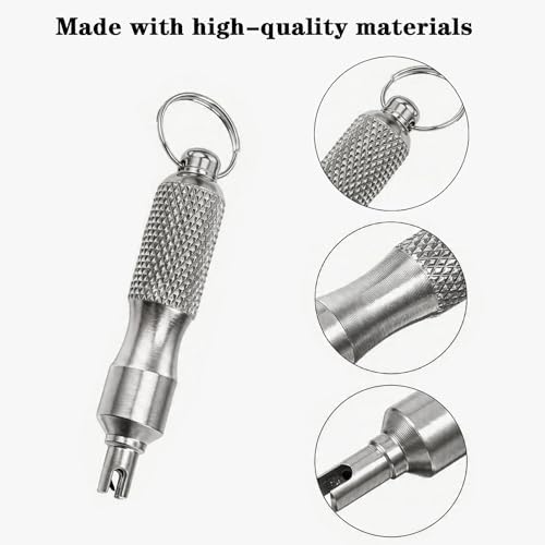 2 PCS Valve Stem Removal Tool & Valve Core Tool - Image 2