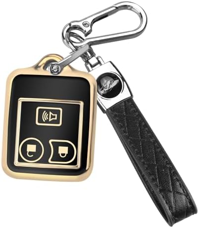 QBUC for Ford 3 Buttons Key Fob Cover by QBUC