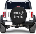 Spare Tire Wheel Cover with Backup Camera Hole by FSYHKJ