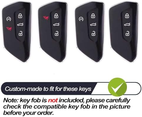 MECHCOS Fit for VW Volkswagen ID.4 Atlas MK8 GTI Golf R Atlas Cross Sport Key - Image 2