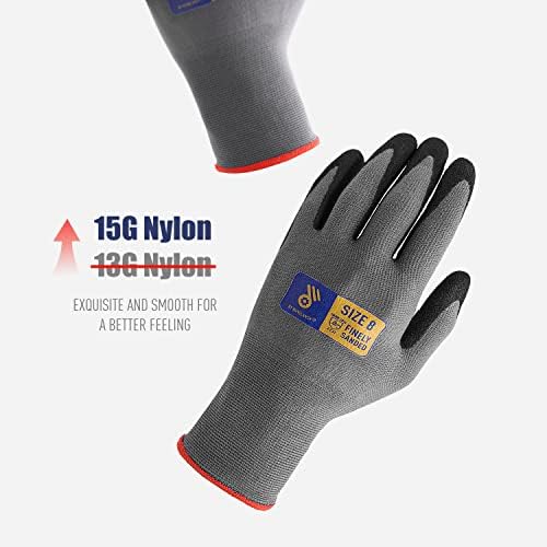 HANDLANDY 6 Pairs Safety Work Gloves - Image 3