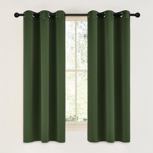 NICETOWN Dark Green Blackout Curtains by NICETOWN