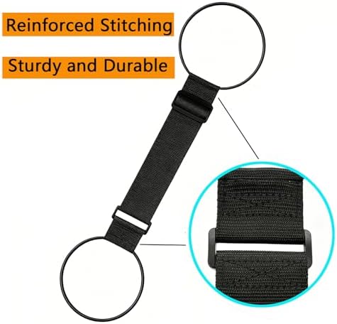 Luggage Straps for Suitcases, Adjustable Luggage Connector Straps, Portable - Image 4