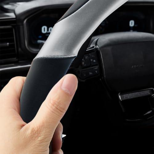 Yangday Leather Steering Wheel Cover - Image 4