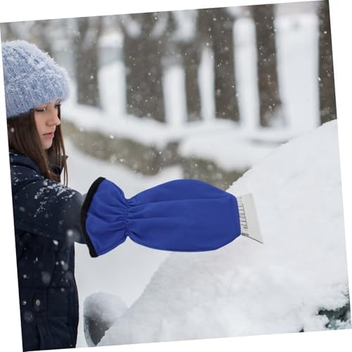 Heated Ice Scraper Mitt Car Window Snow Removal Shovel Brush Gloves Car Removal - Image 5