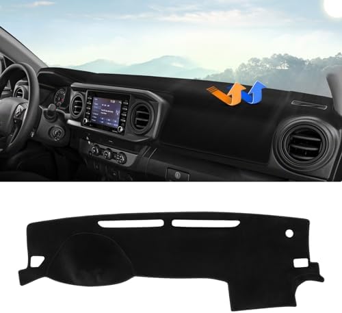 Autorder Dashboard Cover Mat for 2016-2021 2022 2023 Toyota Tacoma Accessories by Autorder