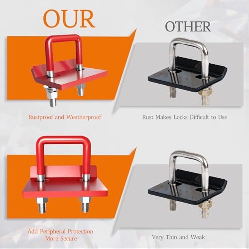2 Colors Hitch Tightener Anti Rattle Stabilizer - Image 3