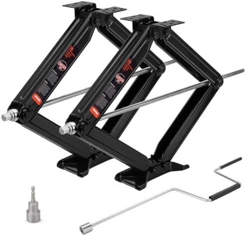 Kohree 6500lbs Heavy Duty RV Stabilizer Jacks 30 Inch, 2 Pack by BuyNowKohreeRVAccessory