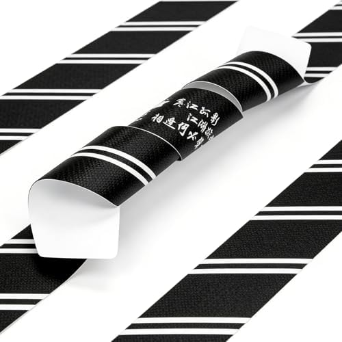 4PCS Car Door Sill Protector, Anti-Scratch Carbon Fiber Leather Door Step Edge - Image 5
