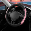 PIC AUTO Steering Wheel Cover, Hot Pink Sparkly Crystal Bling Glitter by PICAUTO