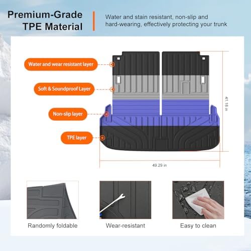 powoq 7 Seats Cargo Mat Compatible - Image 5