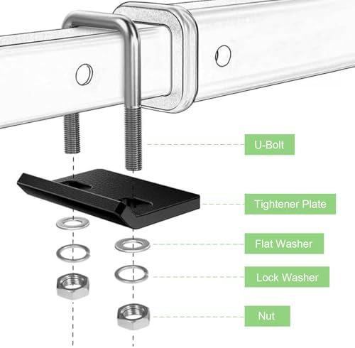 Hitch Tightener Anti Rattle Clamp, Heavy Duty Hitch Stabilizer - Image 5