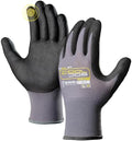 COOLJOB 3/12/36 Pairs Safety Work Gloves, Microfoam Nitrile Rubber Coated by COOLJOB