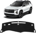 KUST Black Dash Cover for Chevrolet/Chevy Equinox 2025 2026 Polyester Dashboard by KUST