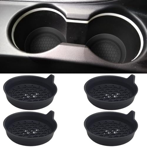 4 PCS Car Cup Coasters, Cup Holder Coaster by BFXM