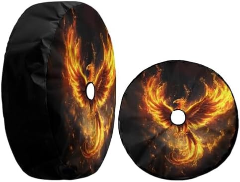 KiuLoam Fire Phoenix Spare Tire Cover - Image 3