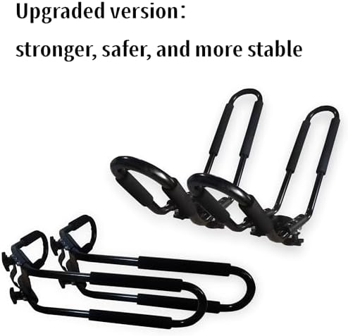 FDB J Cross Bar 2 Pairs = 4 PCS Universal Kayak Canoe Top Mount Carrier Roof - Image 3