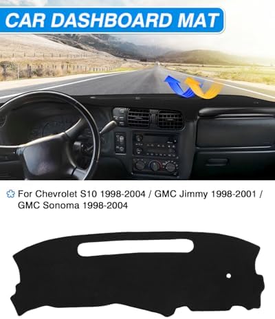 CARTIST Dash Cover for Chevy S10 Blazer 1998-2005/S10 1998-2004 Dash Mat - Image 3