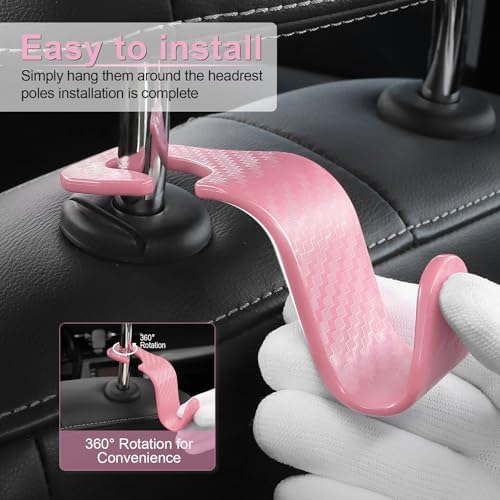 LivTee Car Purse Hook, Headrest Hook - Image 4