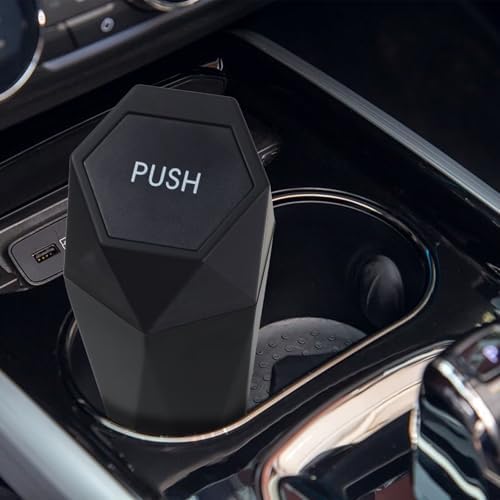 BFXM Car Trash Can Small Trash Bin - Image 2