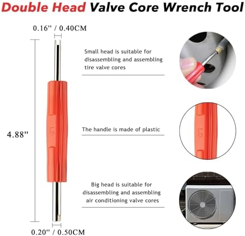 R134A R12 A/C HVAC Air Conditioner Schrader Valve Stem Core Remover - Image 5