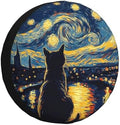 Cat Spare Tire Cover Waterproof Wheel Cover 15 Inch Universal Fit by Unknown