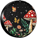 Magical Red Mushrooms Spare Tire Cover by TZBVTAU