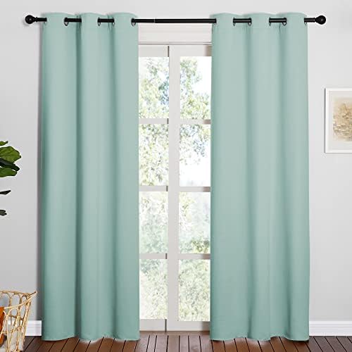 NICETOWN Aqua Blackout Curtains by NICETOWN