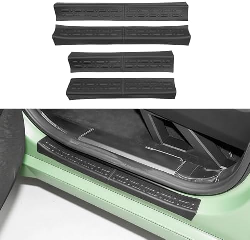 Door Sill Guards Kit Fit for 2022-2026 Hyundai Santa Cruz Accessories Entry by Utiiy