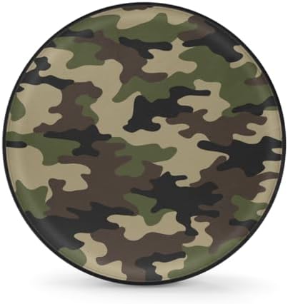 Camo Spare Tire Cover Waterproof Dust-Proof Spare Wheel Covers by Unknown