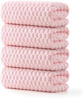 REDKISS 4 Pack Pink Bath Towels by REDKISSOnline