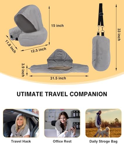 Stuffable Travel Neck Pillow - Image 6