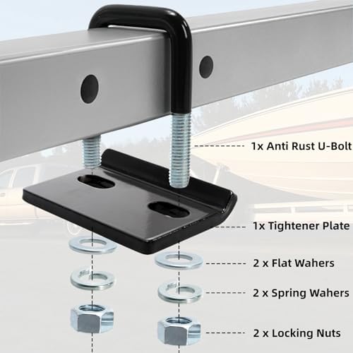 Covzoe 2 Pack Hitch Tightener, Anti Rattle Clamp - Image 3