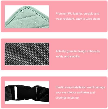 Car Seat Back Organizer, Waterproof Leather Auto Backseat Storage Pocket - Image 3