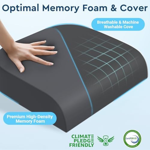 Seat Cushion, Memory Foam Office Chair Cushion - Image 3
