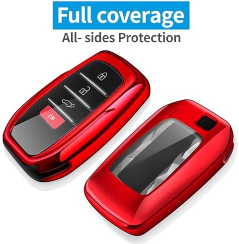Key Fob Cover with keychain Compatible with Toyota 2025-2026 Camry 4Runner - Image 3
