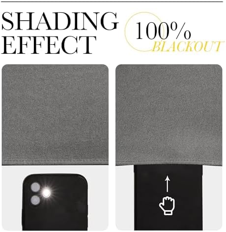 NICETOWN 100% Blackout Outdoor Curtains - Image 6