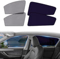 XCBYT 2020-2024 Tesla Model Y Window Shades, Static Cling 4 Pack by XCBYT