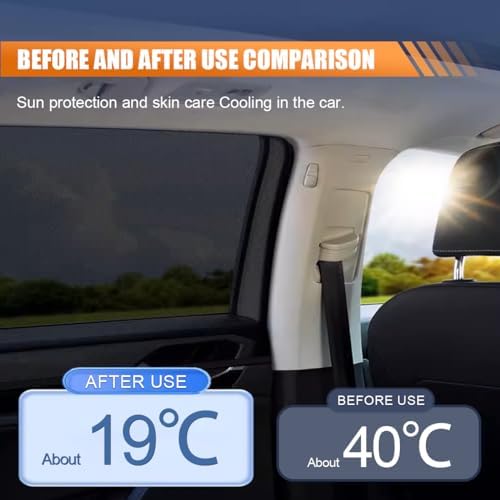 Car Window Shade, Breathable Mesh Privacy Protection Shade, Stretch Car Window - Image 4